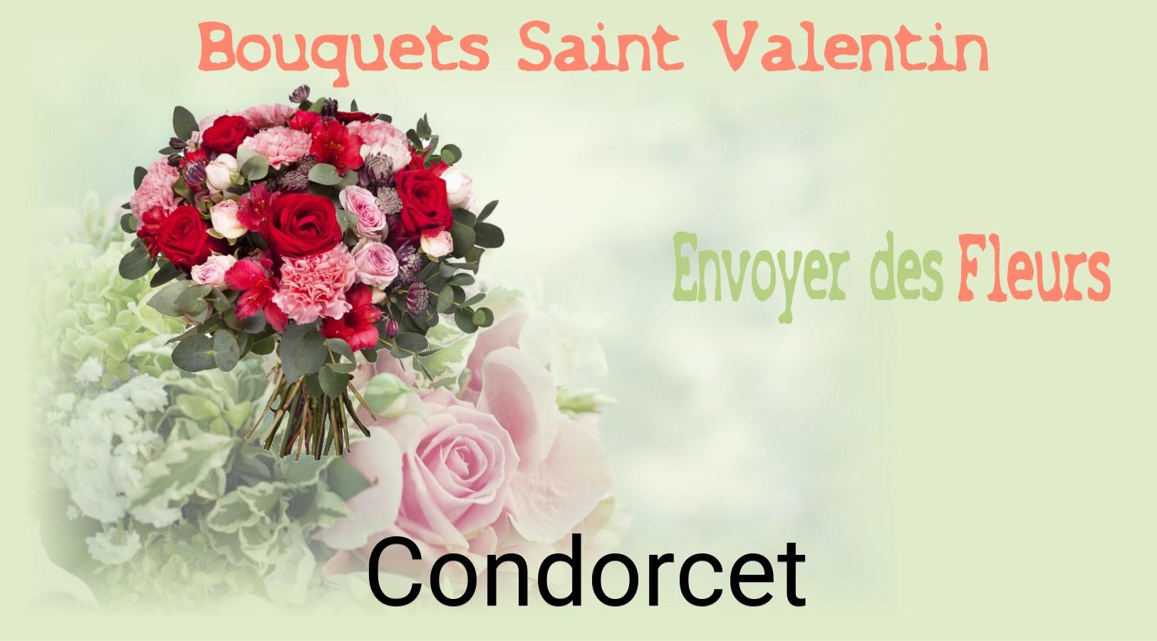 Roses de Saint-Valentin livrées à Condorcet